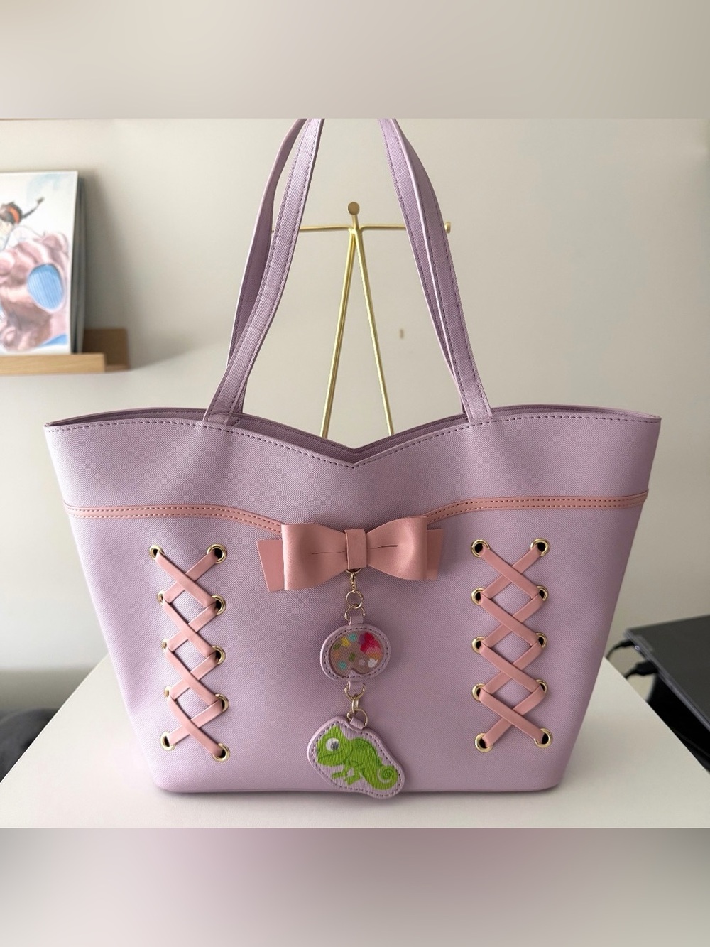 Tangled Rapunzel Pascal Purse from Disney Store Japan